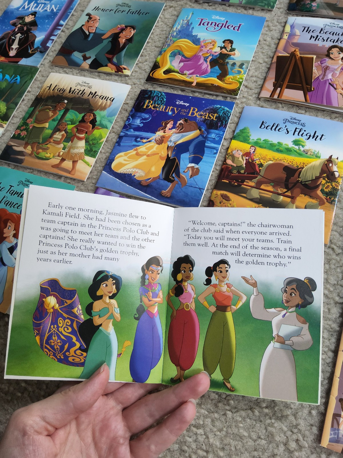 Disney Princess Mini Book Storybook Collection lot of 22 Autumn Publishing 2021