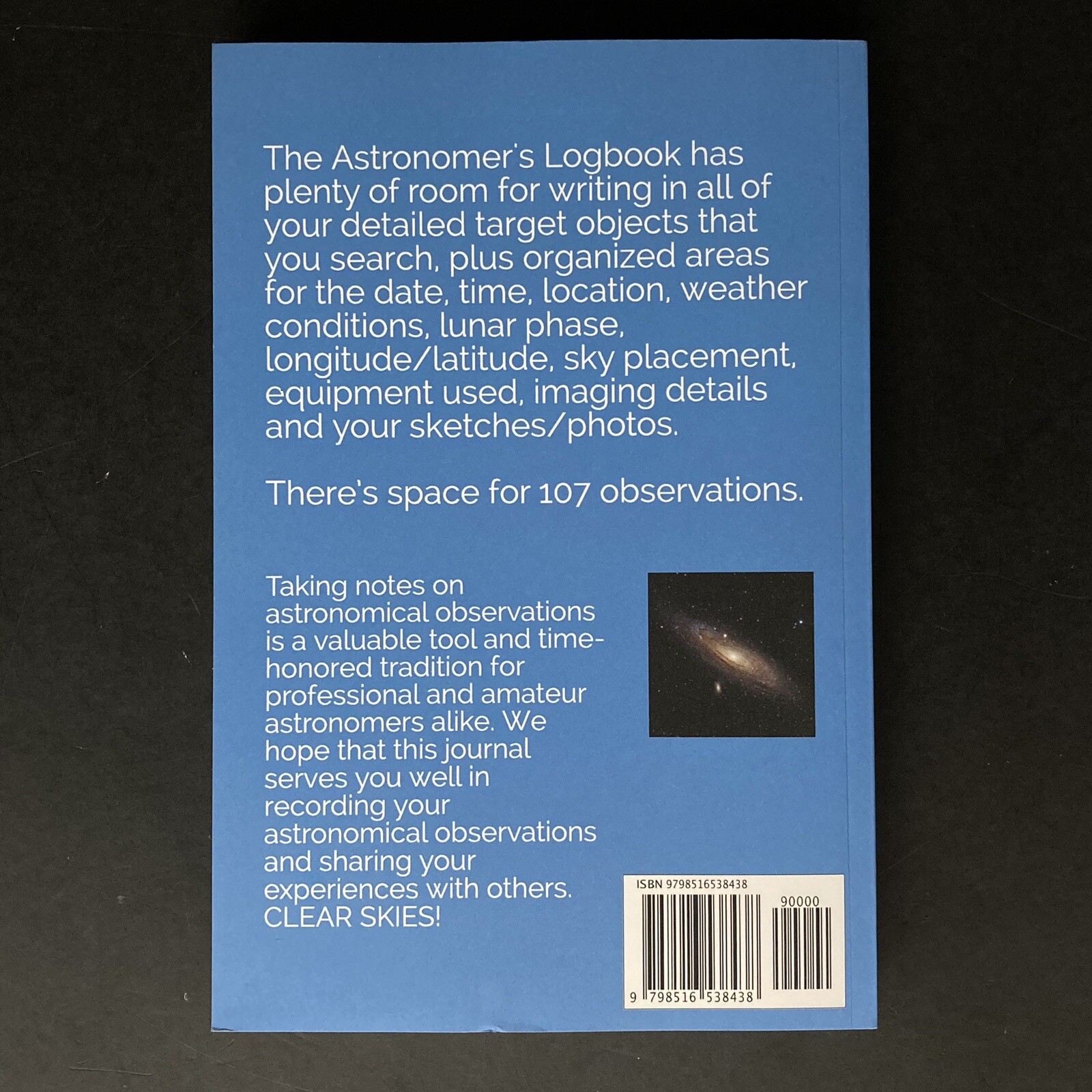 Astronomer’s Logbook by J.T. Chevrier (2021, Trade Paperback) LN 328 pages
