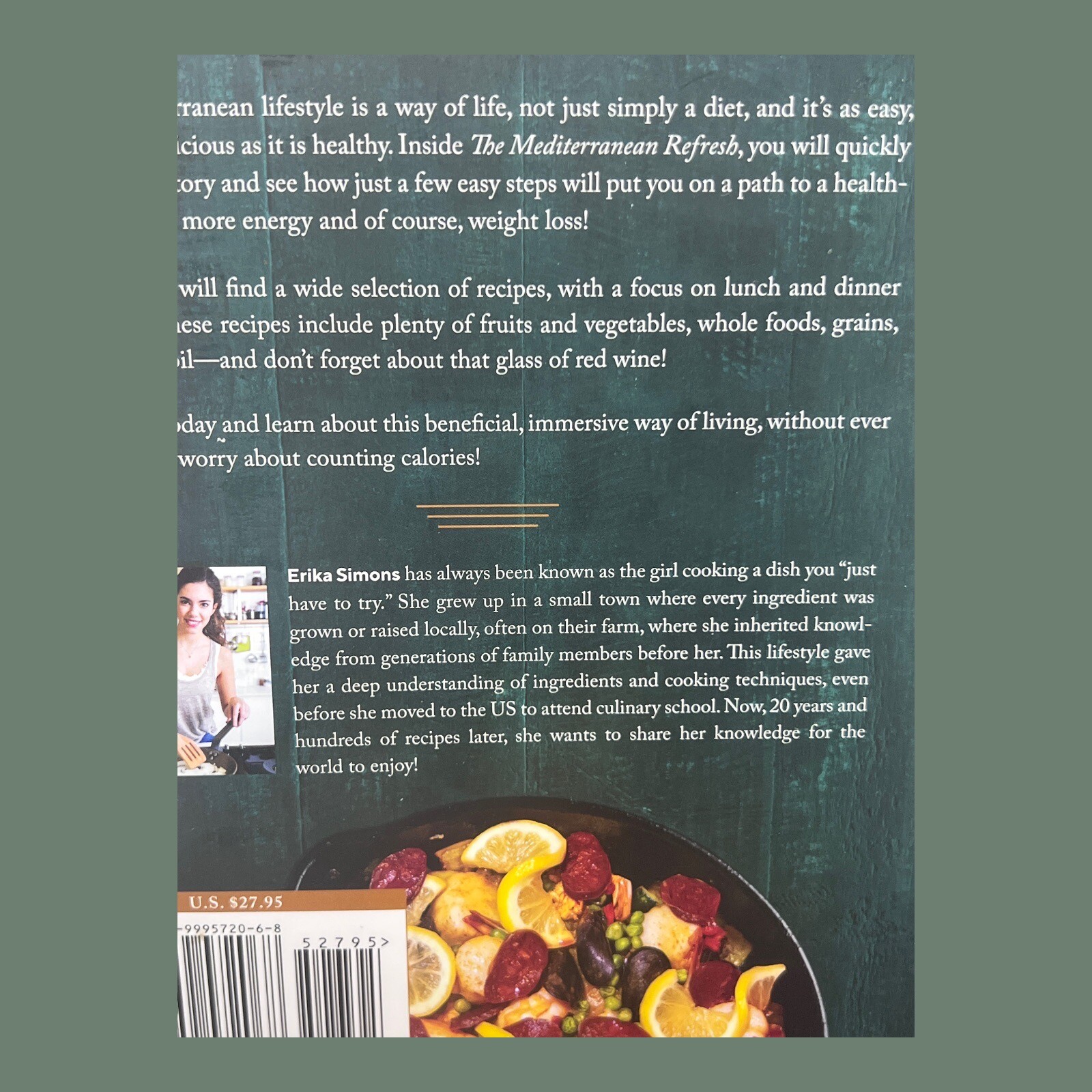 ✨The Mediterranean Refresh Erika Simons Trade Paperback 2021 3rd Edition