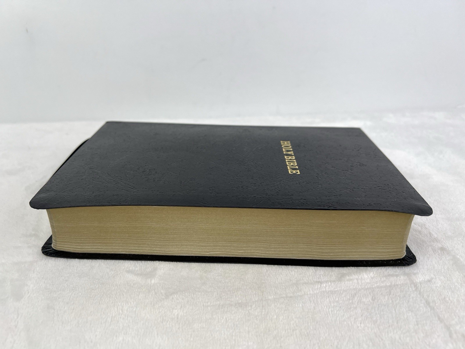 KJV Holy Bible Giant Print Reference Black Leatherflex Red Letter Concordance