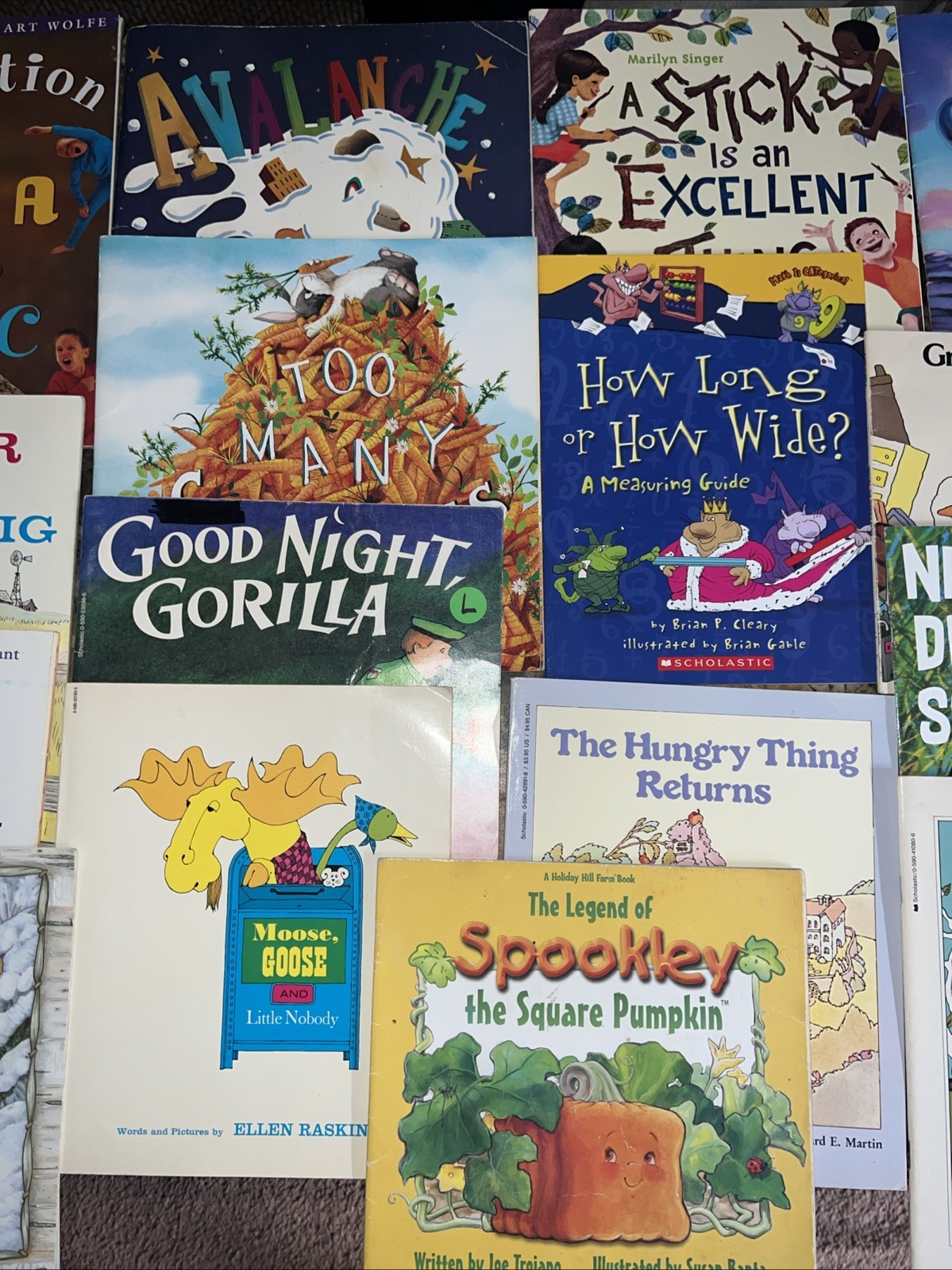 Lot Of 25 Scholastic Children’s Books Library Reading Homeschool