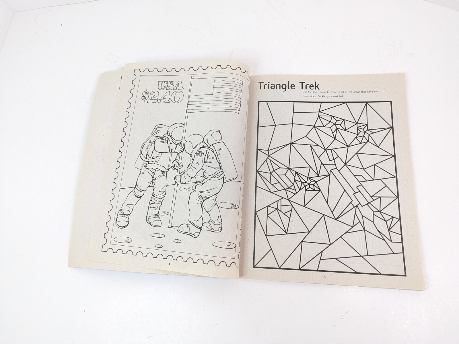 USPS Collectible Coloring Activity Book 2000 Publication #39 Postal Service USA