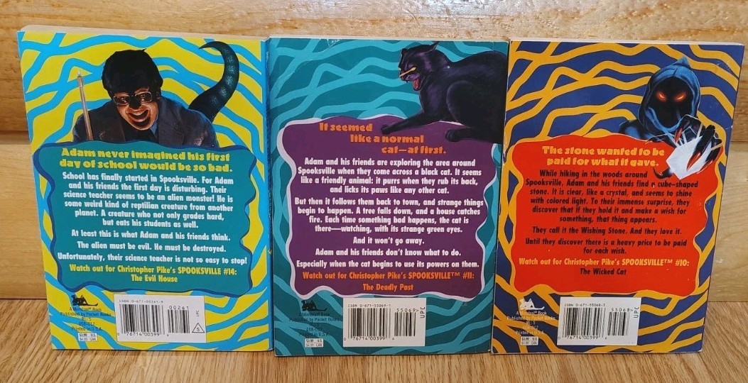 CHRISTOPHER PIKE 25 DIFFERENT BOOKS SPOOKSVILLE 1ST PRINTINGS BOX SET YA HORROR