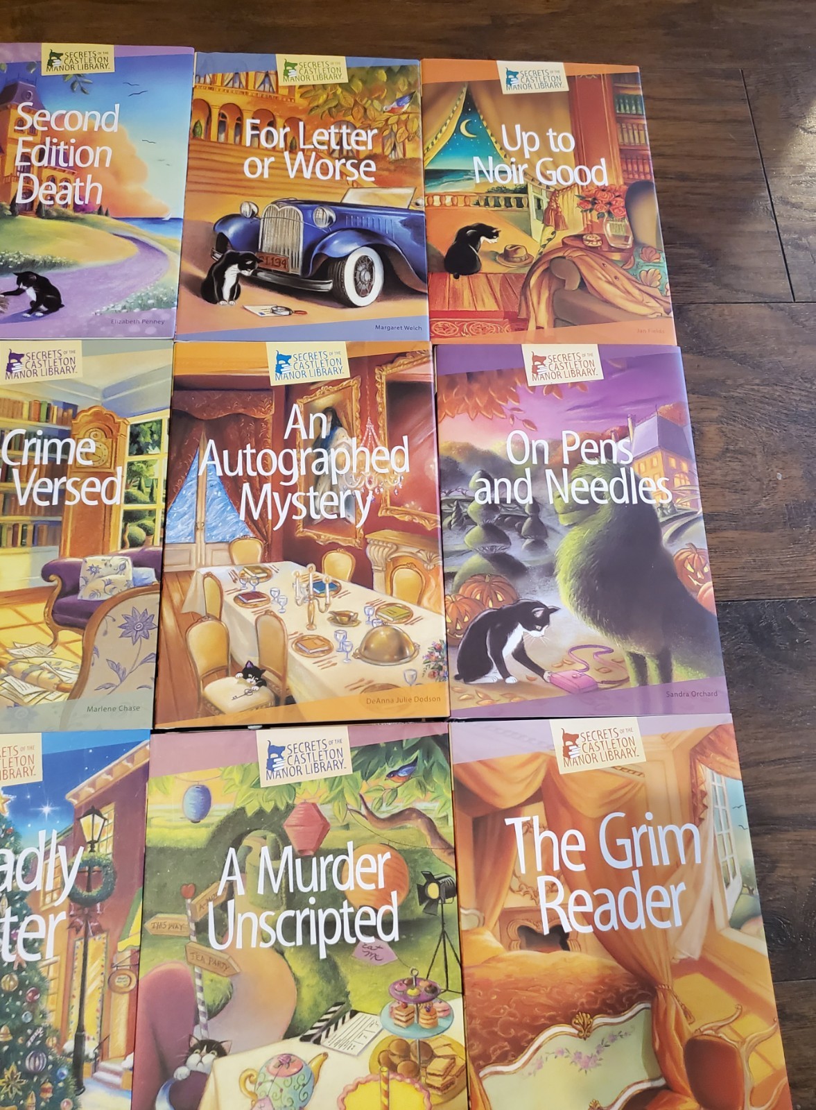 Secrets of the Castleton Manor Library Annie’s Hardcover Book – Lot of 13