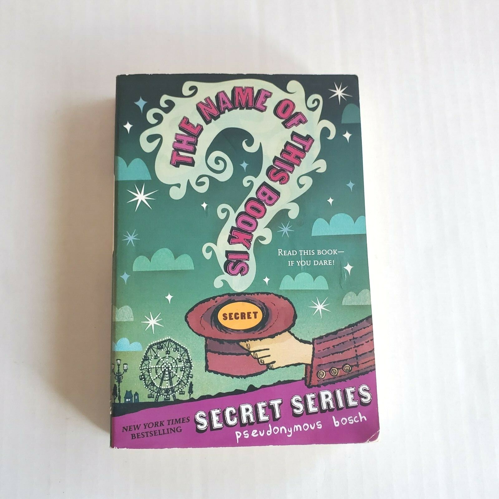 Mixed Lot of 3 Pseudonymous Bosch Books The Name Of This Book Is Secret HC PB