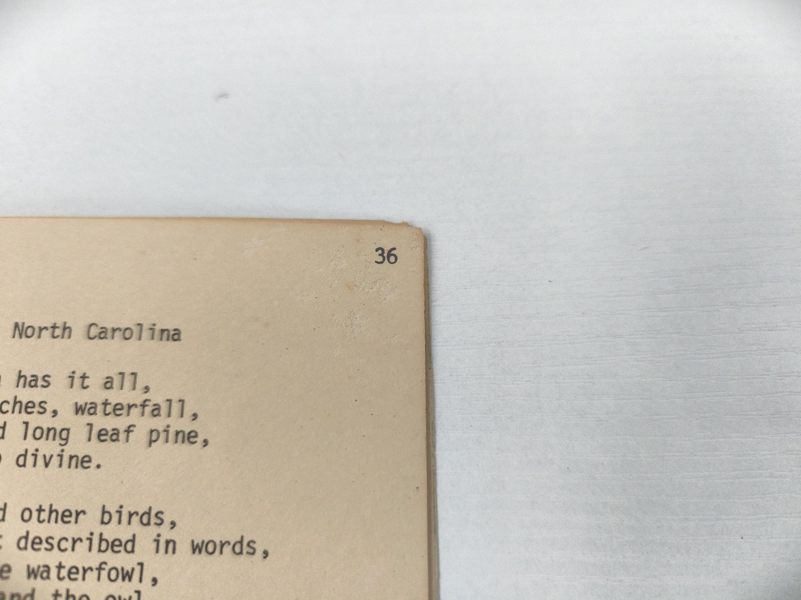 Vintage 1985 Calm Streams Elizabeth Braswell Poetry North Carolina Chapbook