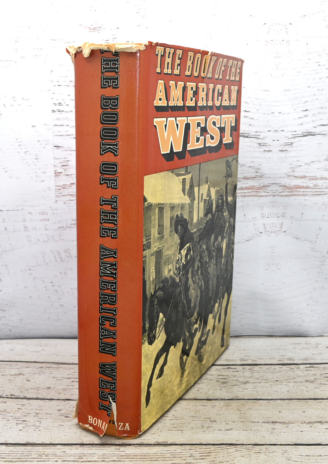 The Book Of The American West 1963 Large 608 Pages Illustrations Maps History