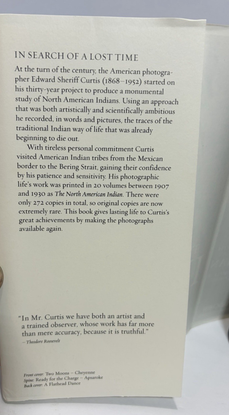 2020 „The North American Indian: The Complete Portfolios“ by Edward S. Curtis