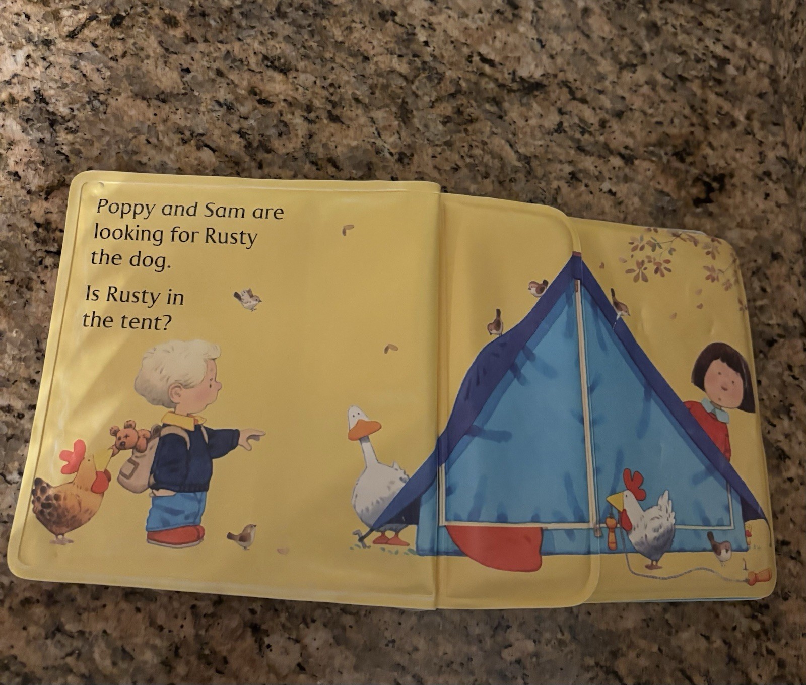 Where’s Rusty Bath Book (Farmyard Tales Bath Books) RARE FIND!