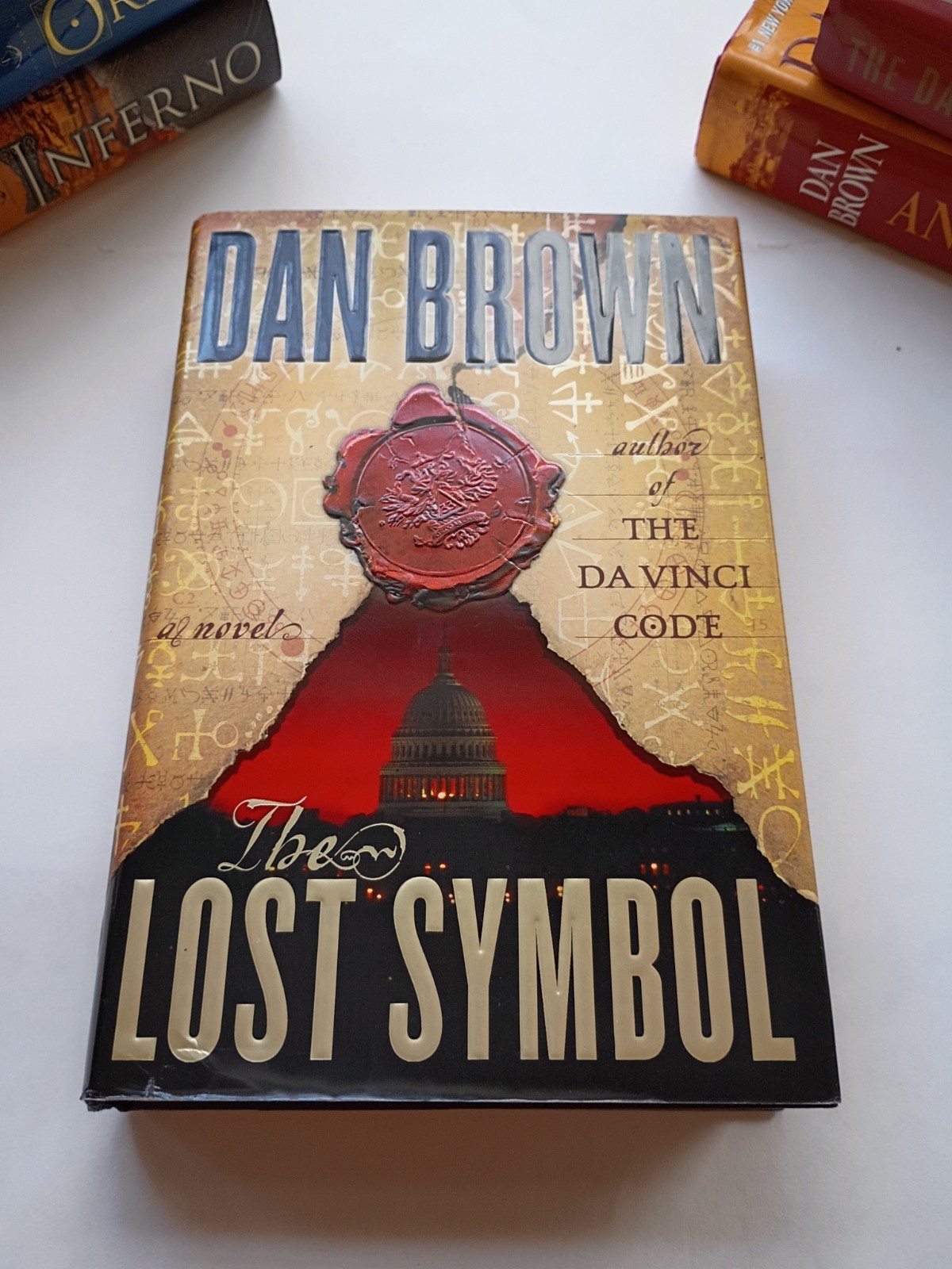 Dan Brown 6 FIRST EDITION Hardcovers – 5 Book Robert Langdon Series + Two More