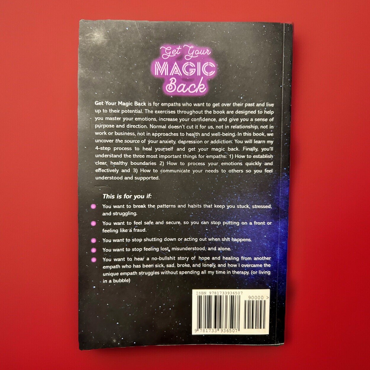 Get Your Magic Back : Emotional Mastery for Empaths by Colette Davenport (2019,