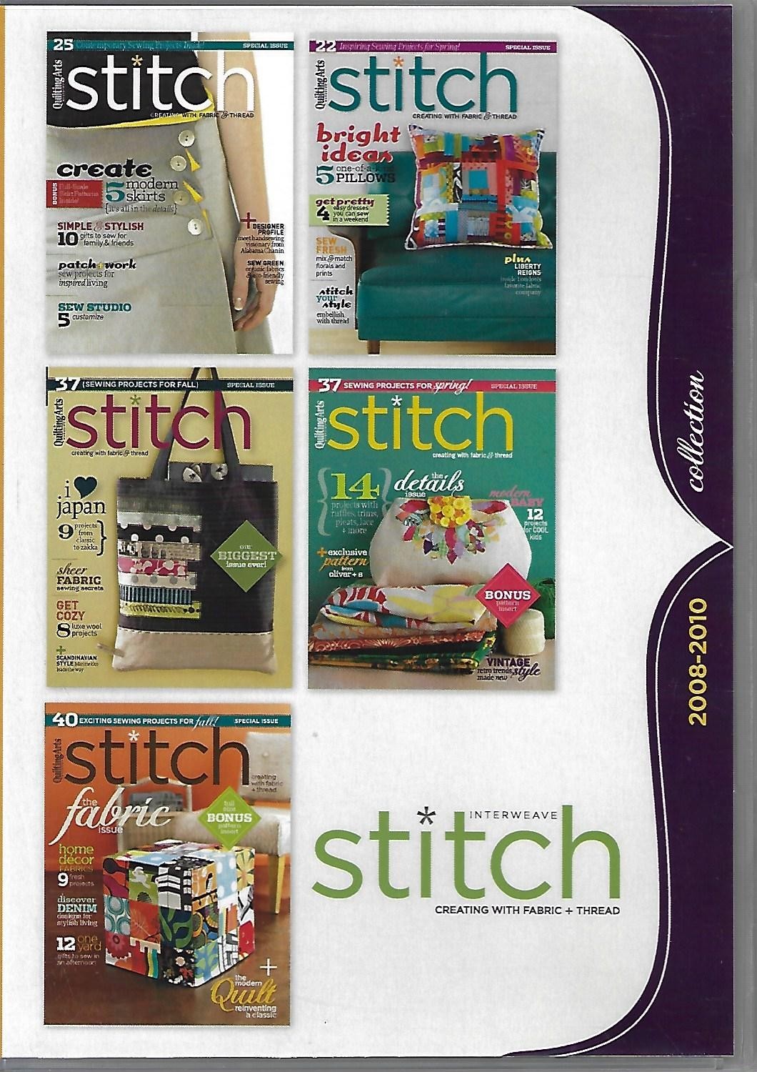 Stitch Magazine 2008-2010 (CD-ROM)
