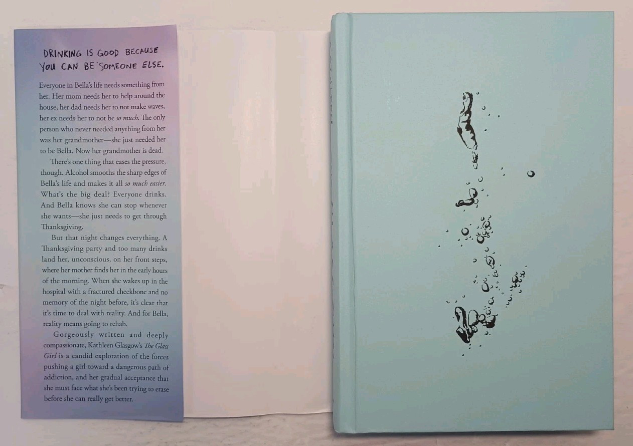 THE GLASS GIRL by Kathleen Glasgow (2024, HC/DJ 1st/1st) * FREE SHIPPING *
