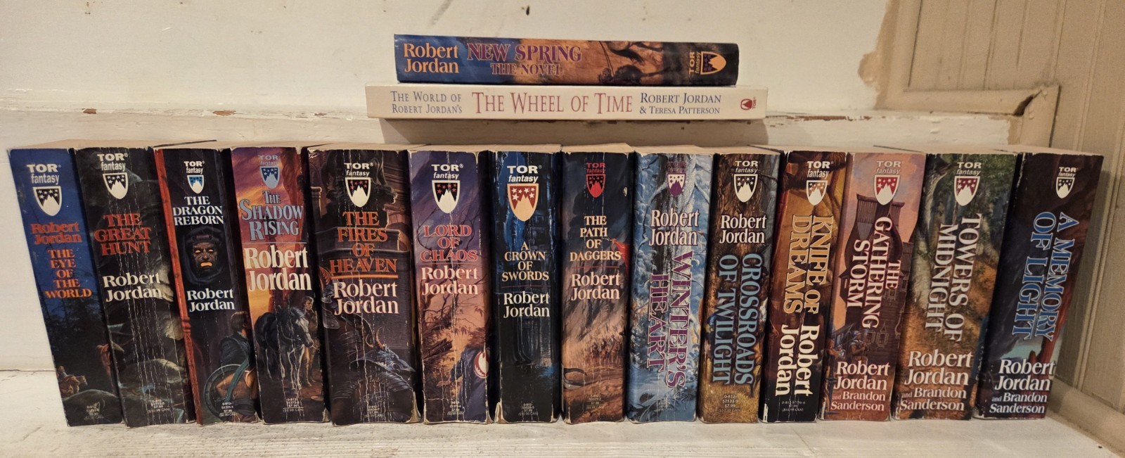 Complete Wheel Of Time Series Mass Market Including New Spring And World Of