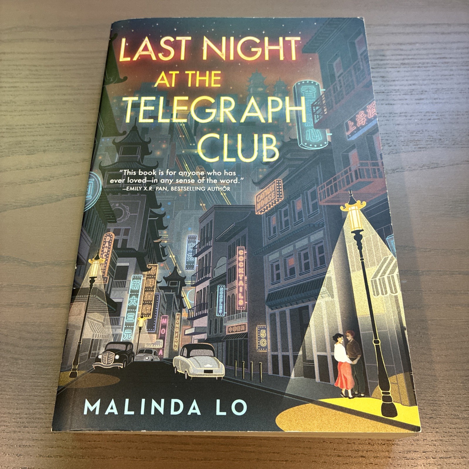 Last Night at the Telegraph Club by Malinda Lo (2021, Trade Paperback)