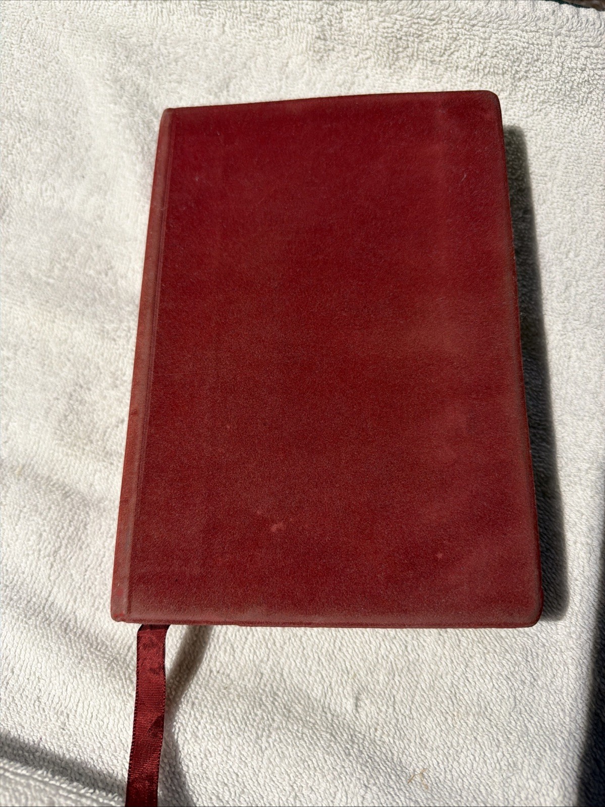 Holy Bible Red Letter Verse Reference Concordance Holman Company Ref Jewel Ed