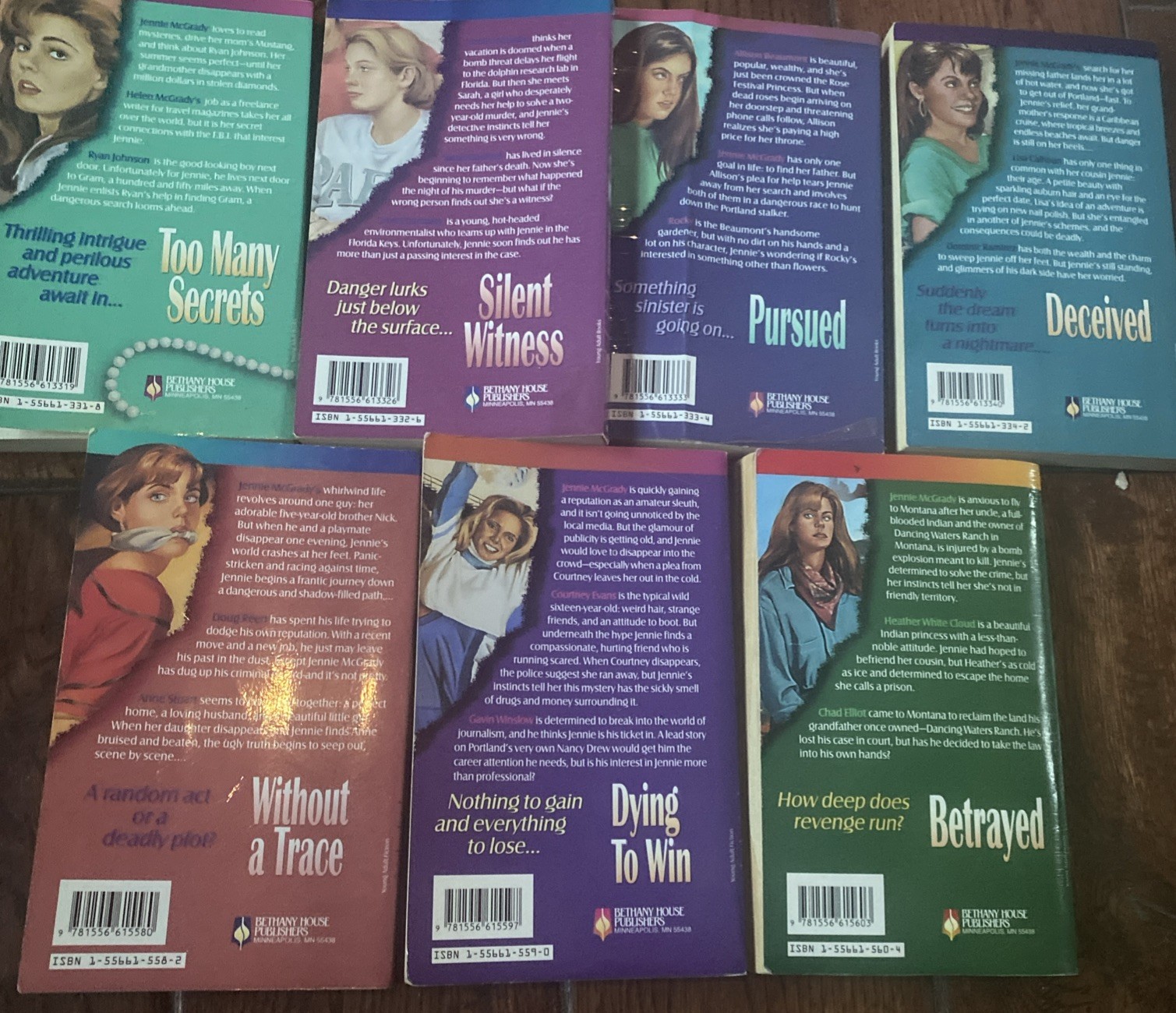 Jennie McGrady Mysteries 1990s Set 1-7