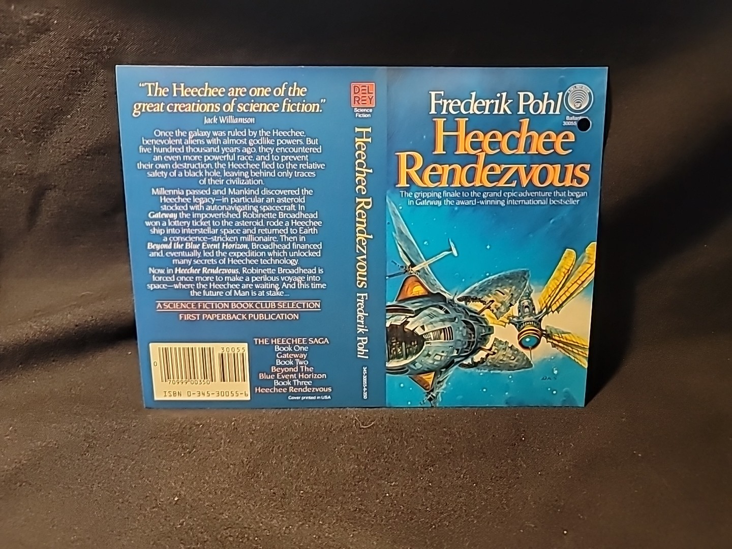 Lot of 5 Promotional book cover flats Sci-Fi Rare advertising Fantasy Great Art