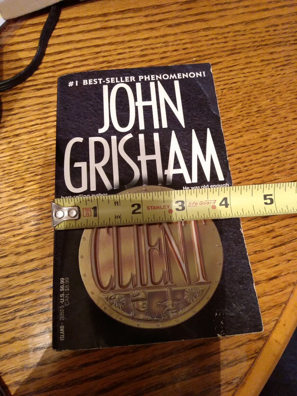 The Client by John Grisham set of 2 (cm)