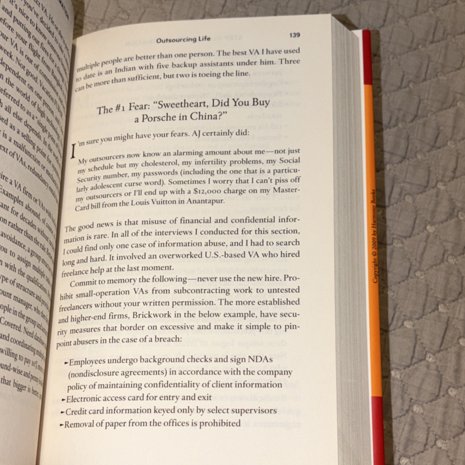 Harmony Books The 4-Hour Workweek Timothy Ferriss Hardcover 2009