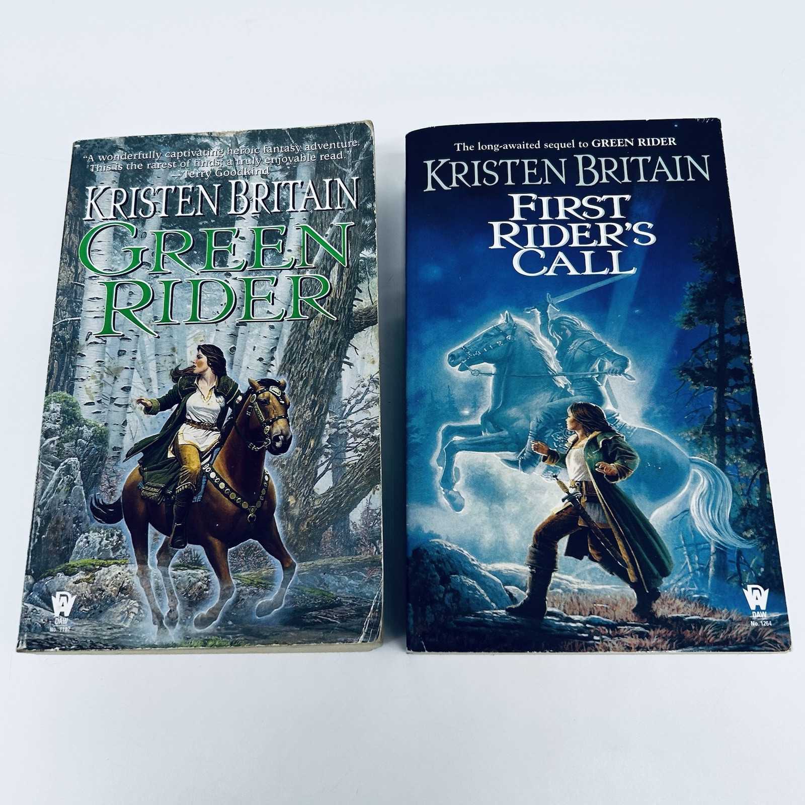 Green Rider Series Books #1-3, 5-6 by Kristen Britain Paperback Books Lot of 5