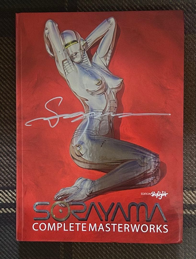 SORAYAMA Hajime Sorayama Works Collection 480 pages Signed