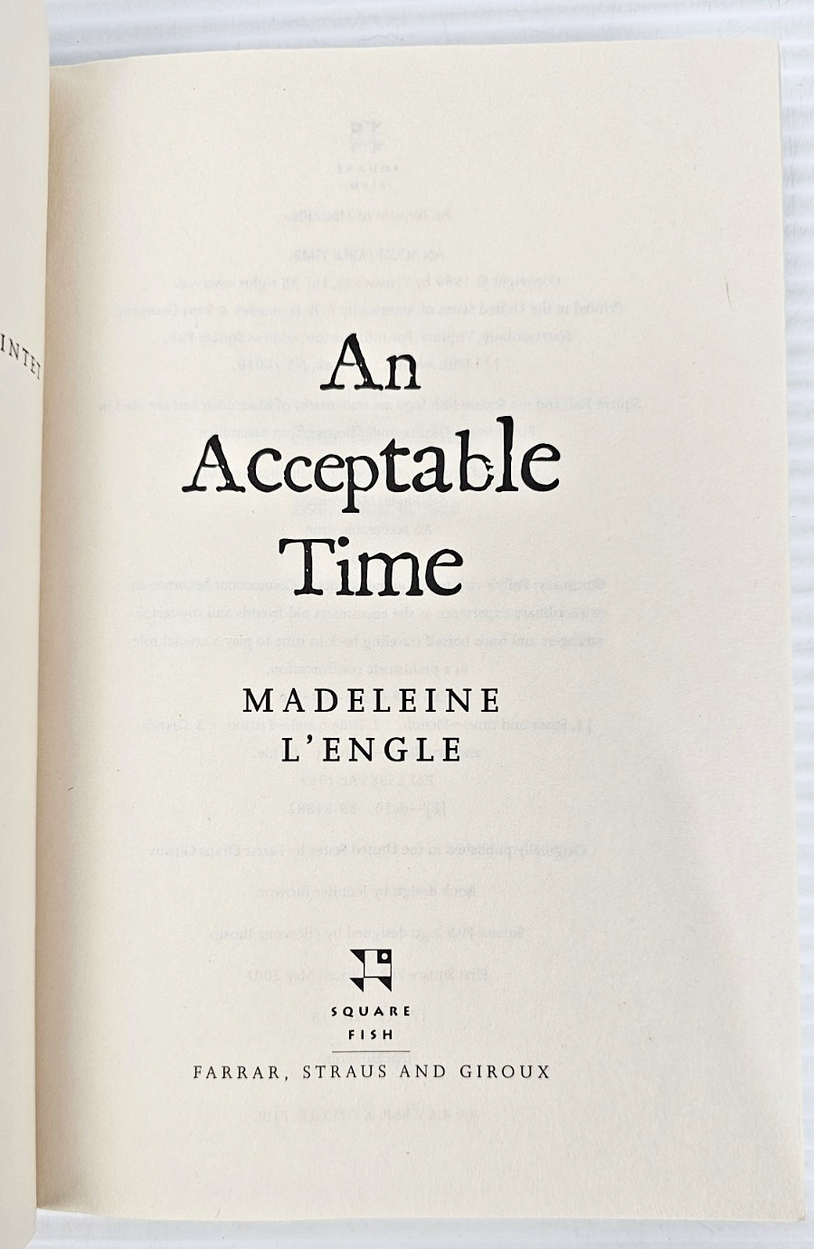 Madeleine L’Engle Book Set Wrinkle In Time, Swiftly Tilting Planet, Many Waters+