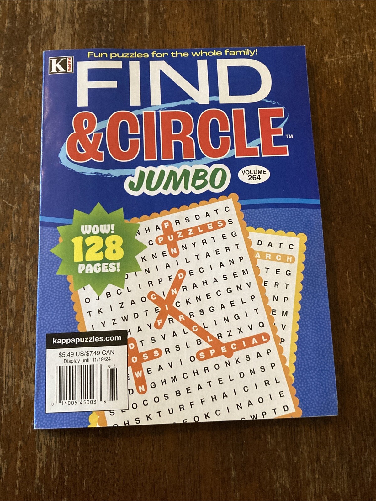 Kappa Find & Circle Jumbo Volume 264 New Free Shipping 128 Pages Wow