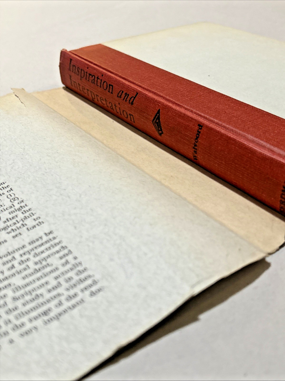 Inspiration and Interpretation (1965) ~ John Walvoord, Editor ~ Hardcover