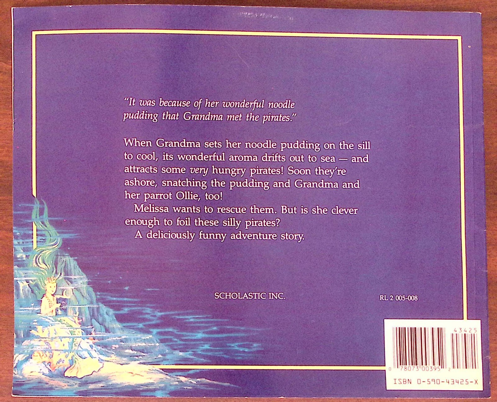 VINTAGE GRANDMA AND THE PIRATES PHOEBE GILMAN SCHOLASTIC B1496