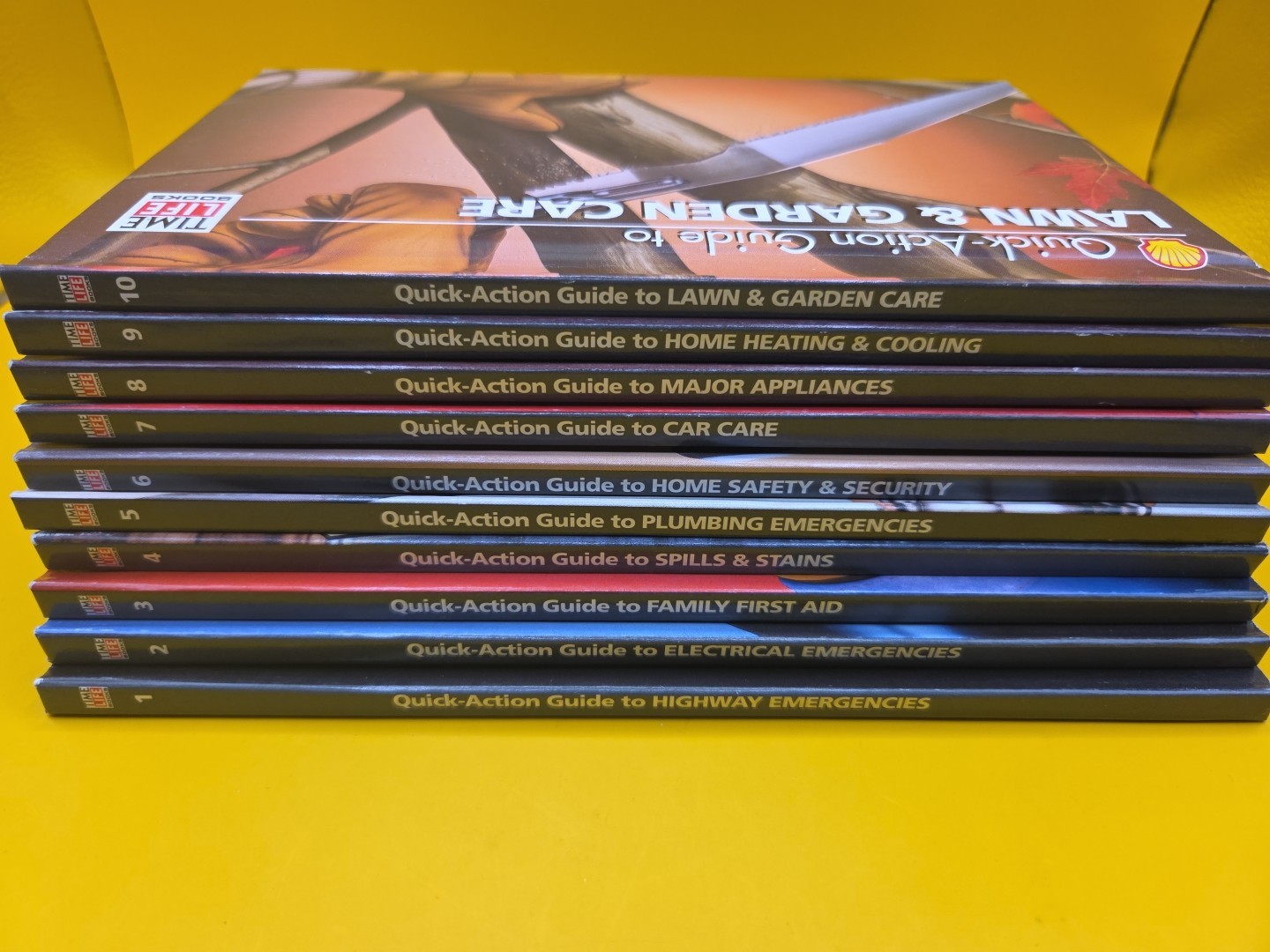 10 Volume Set – Shell Quick-Action Guides, Complete Set, Time Life Books