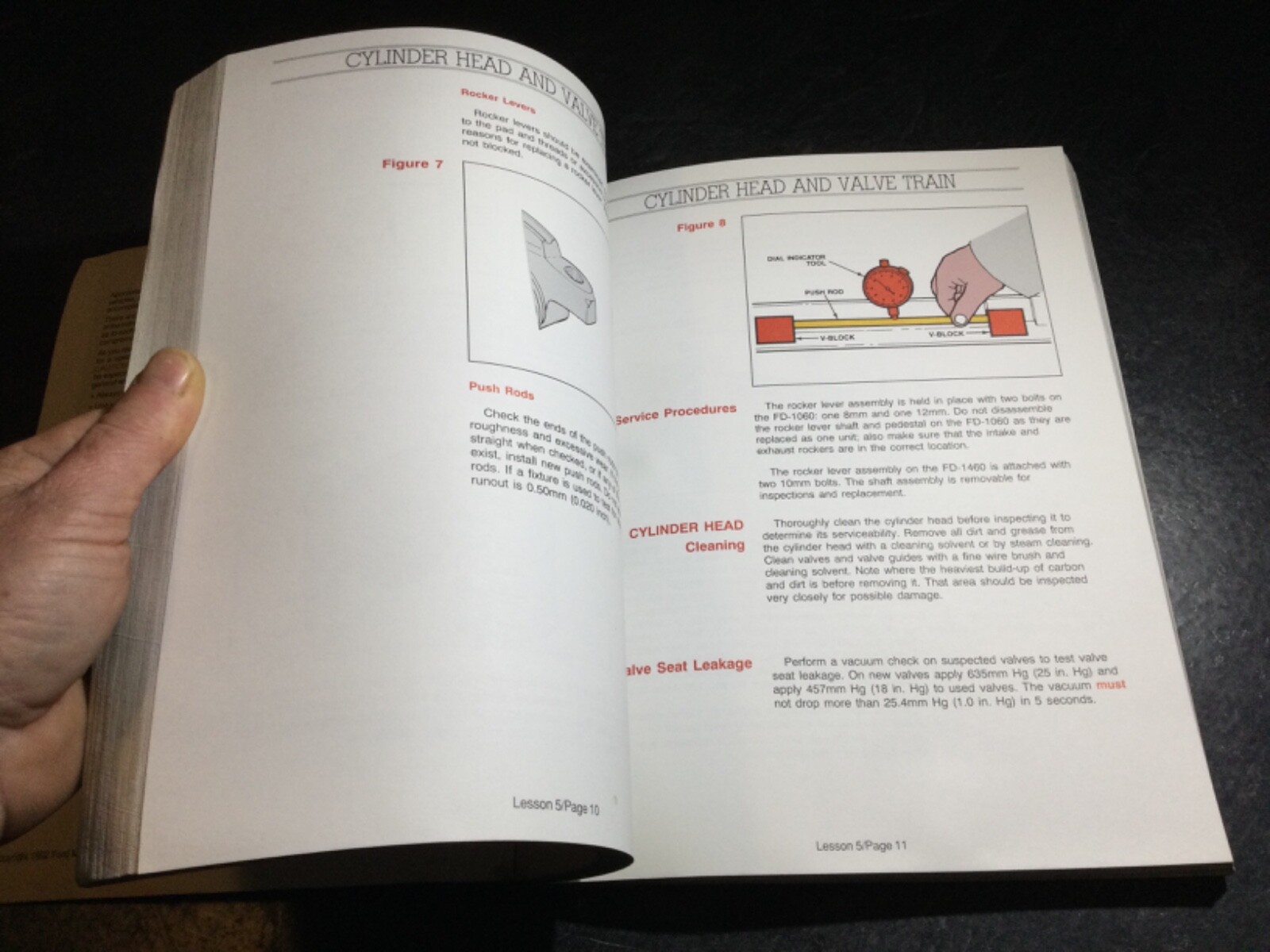 1992 Ford FD-1060 5.9L & FD-1460 8.3L Cummns Diesel Engine OEM Training Manual