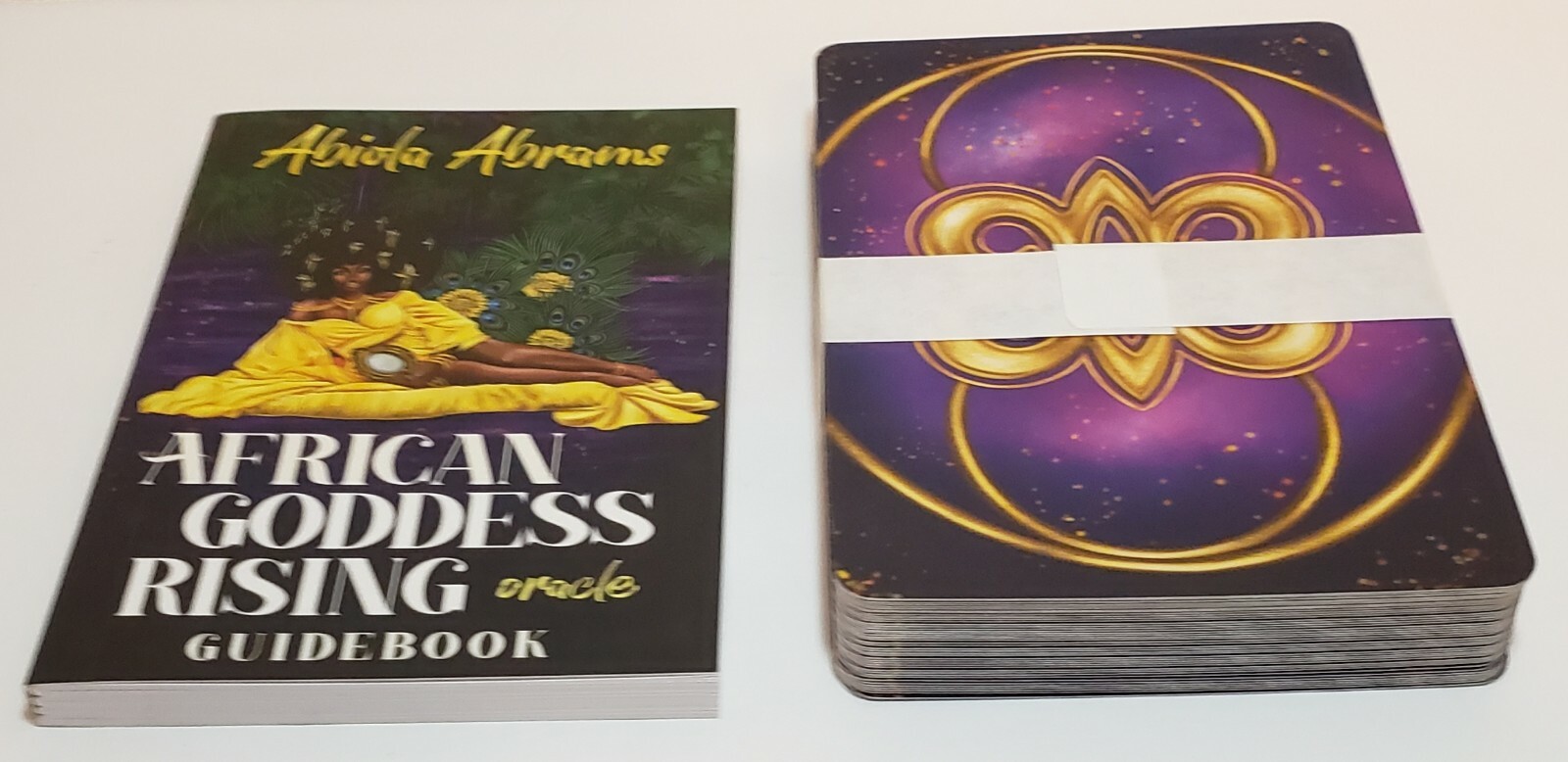 African Goddess Rising Oracle *FULL SIZE* 44-Card Deck & Guidebook Abiola Abrams