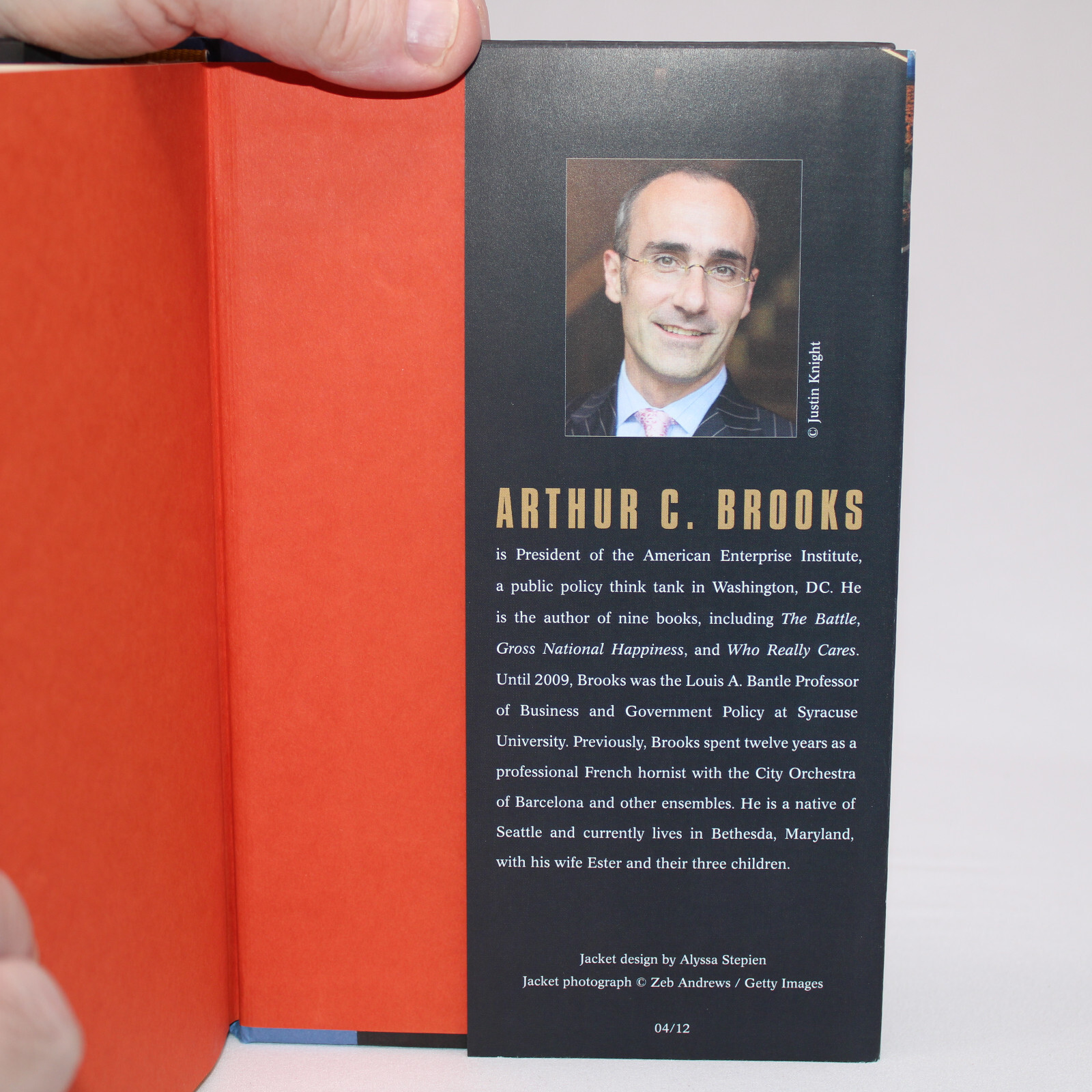 SIGNED The Road To Freedom By Arthur C. Brooks Hardcover Book With Dust Jacket