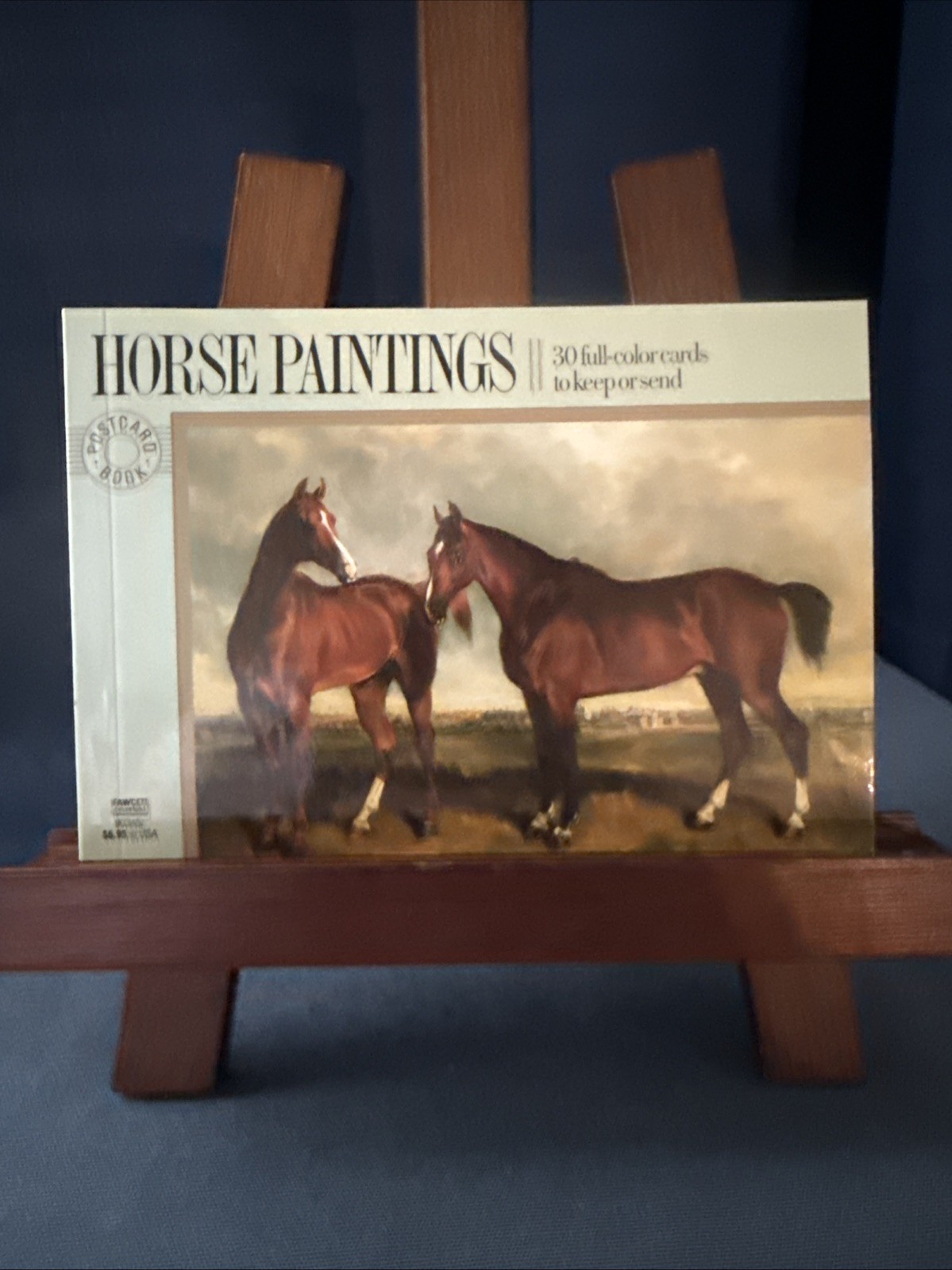 HORSE PAINTINGS: A Book of 30 Postcards By Pavilion Books, Famous Artists Prints