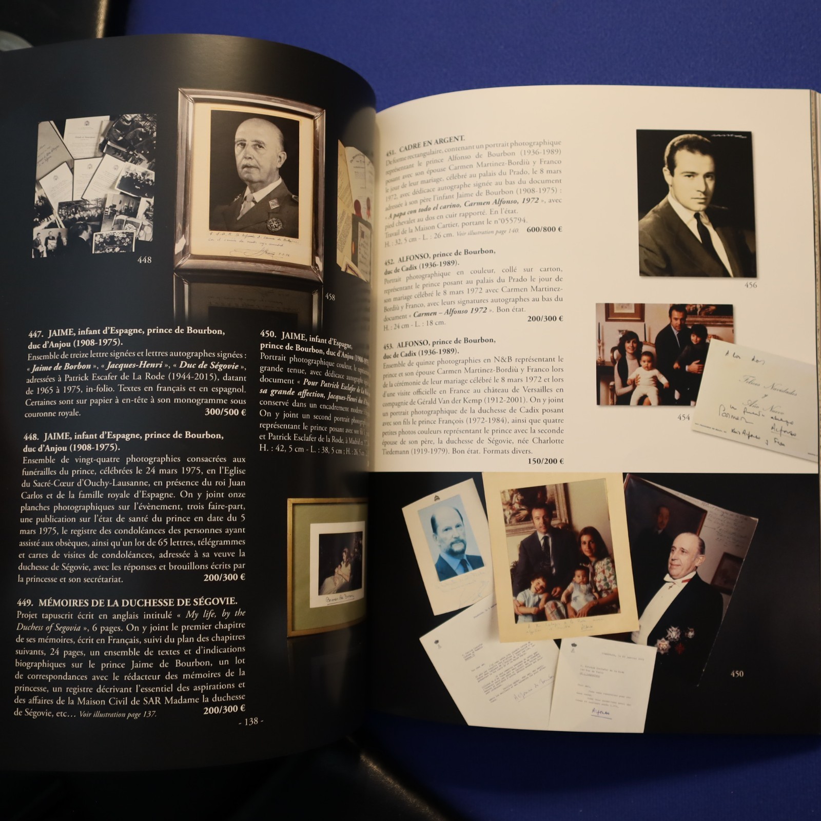 RUSSIAN ROYALTY AUCTION CATALOG 2017 COUTAU-BEGARIE , 220 PAGES IN FRENCH EX+