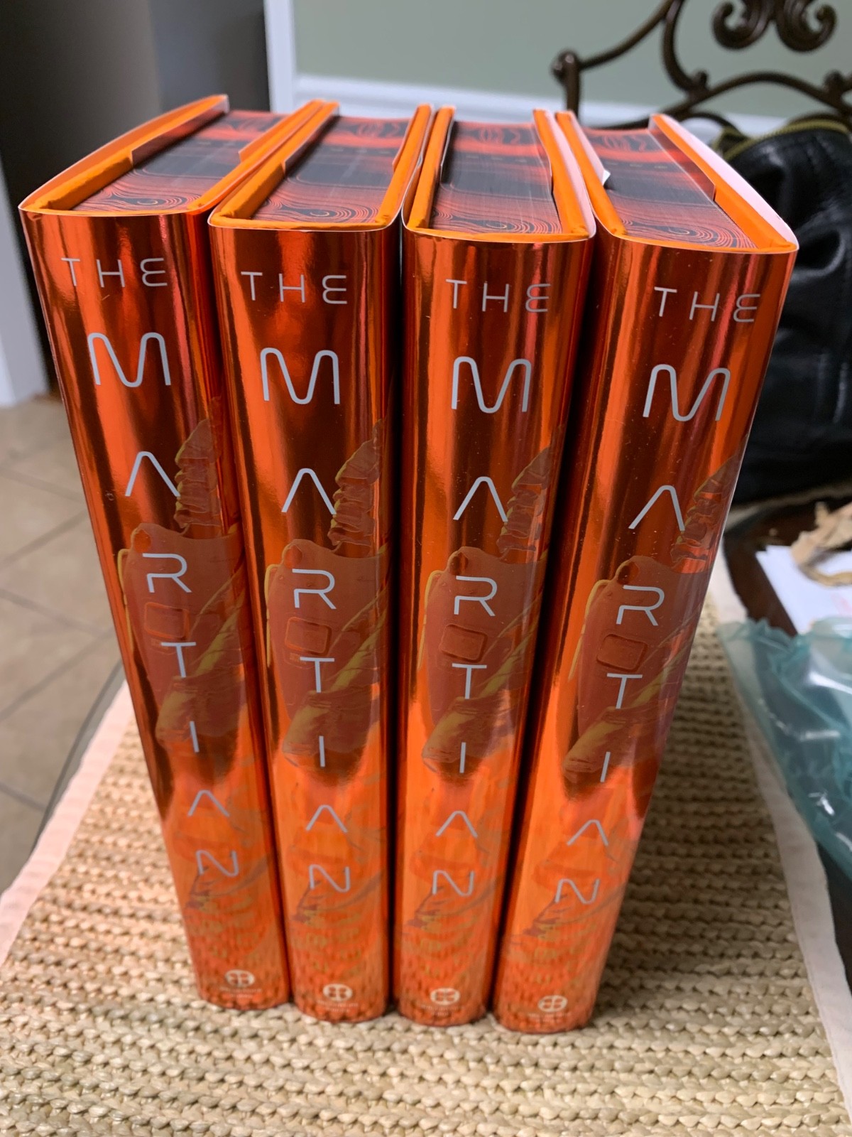 The Martian Deluxe Hardcover Edition Signed by Author Andy Weir In Stock