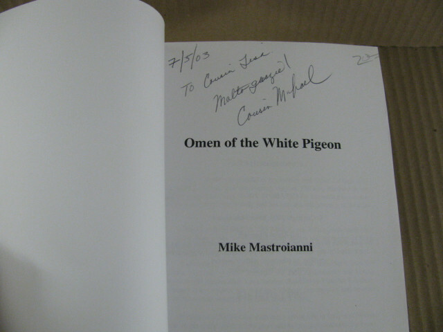 Omen of the White Pigeon by Mike Mastroianni (Perfect)
