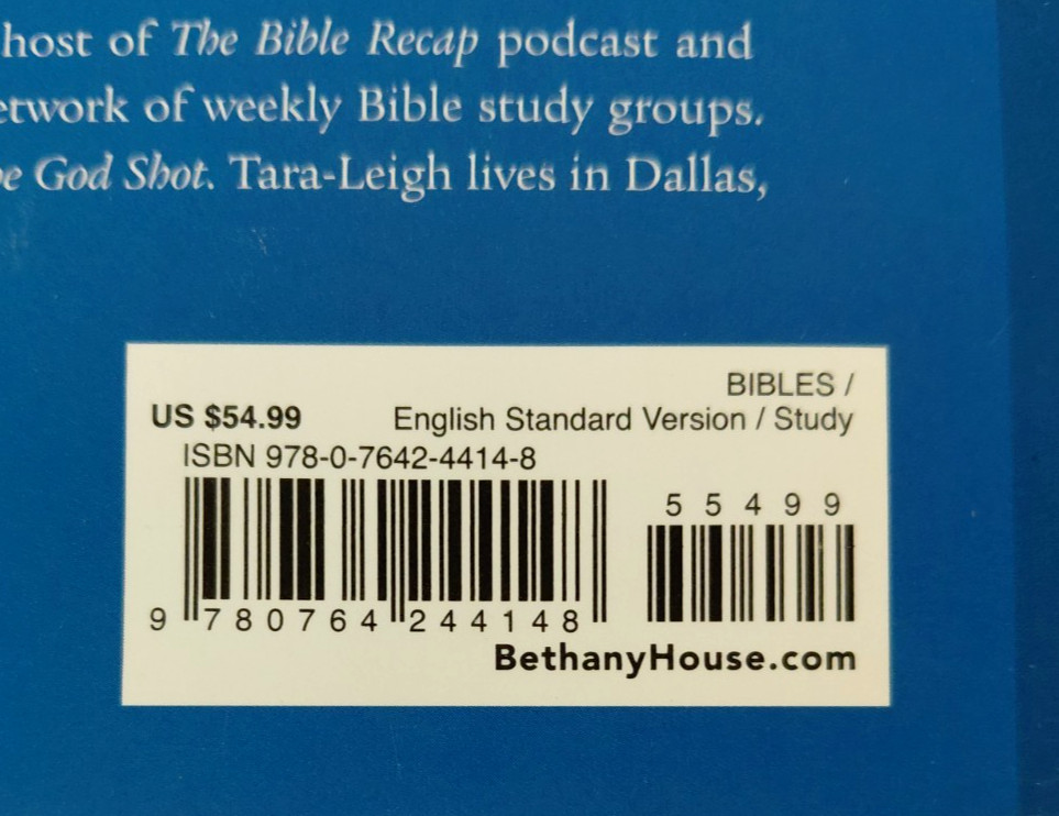 The Bible Recap Bible: 365-Day Study Bible – Gift Worthy Nice/Free Shipping