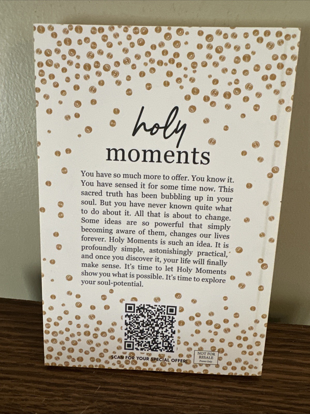 Holy Moments: A Handbook for the Rest of Your Life by Matthew Kelly (2022)