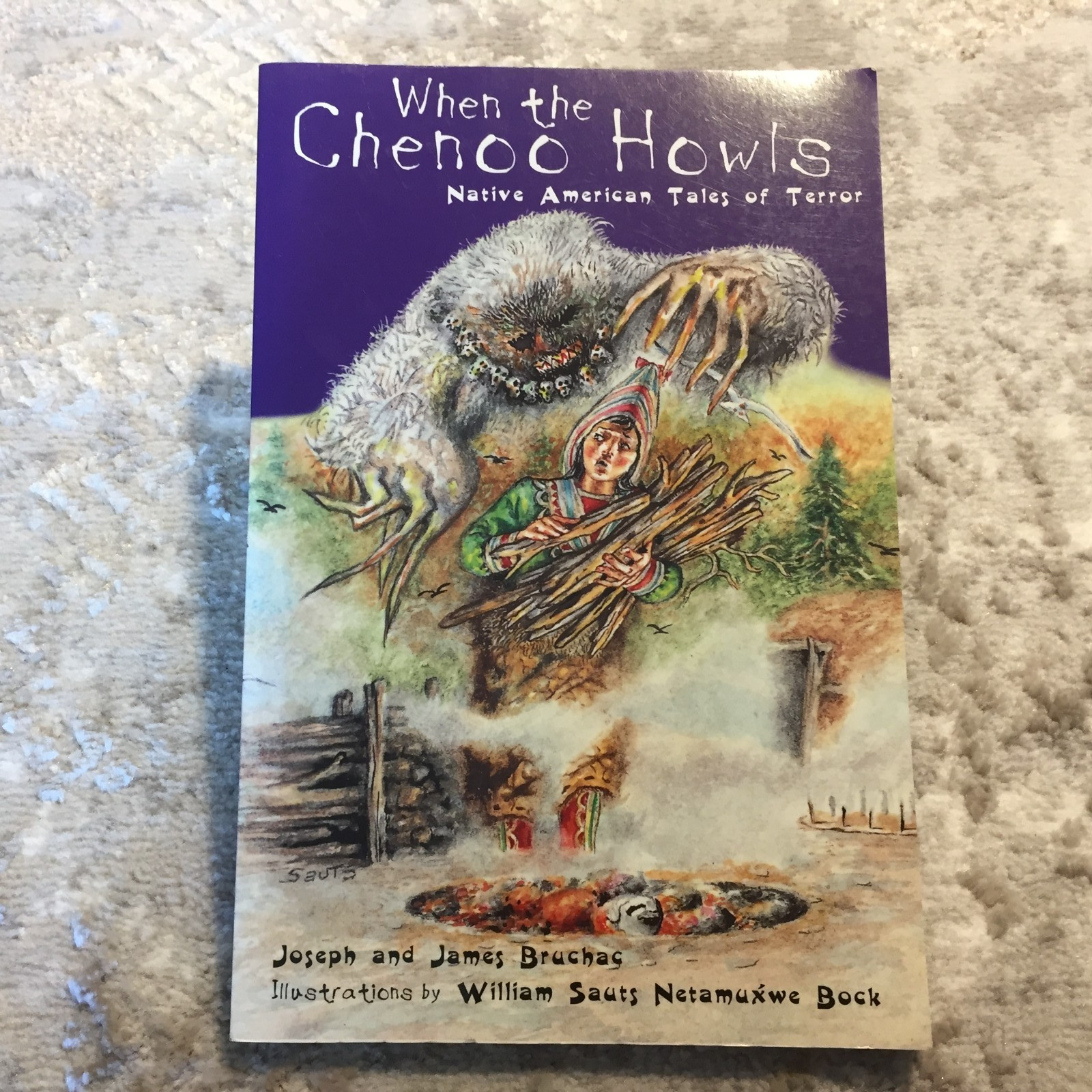 When The Chenoo Howls Native American Tales Of Terror Bruchac 1999 Walker SIGNED