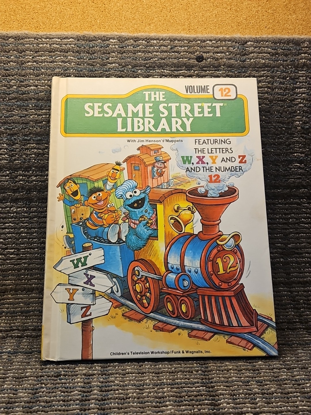 Sesame Street Library Volume 12 1978 Funk And Wagnalls