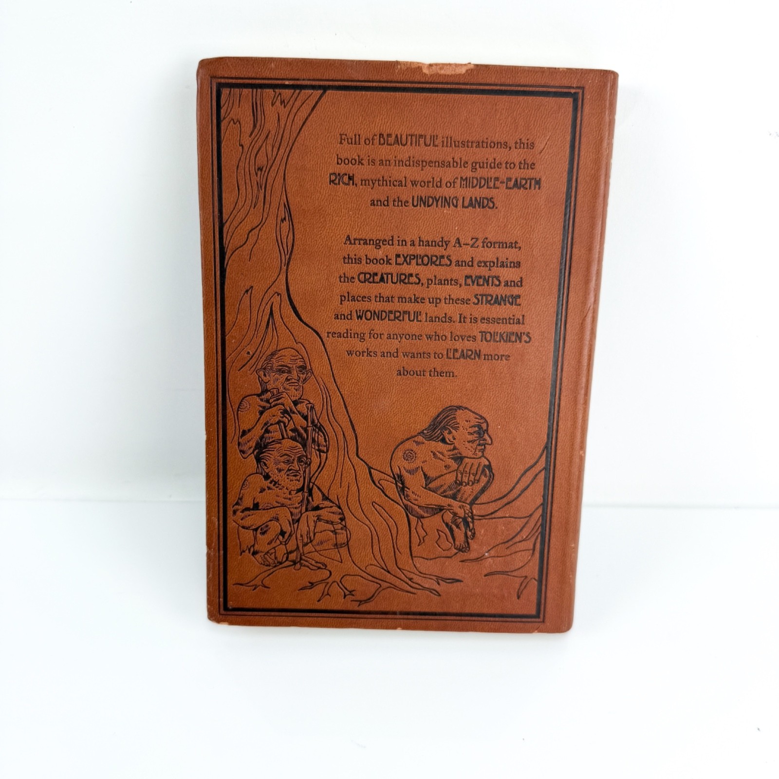 TOLKIEN A Dictionary – David Day Illustrated Guide Flexi Bound Faux Leather