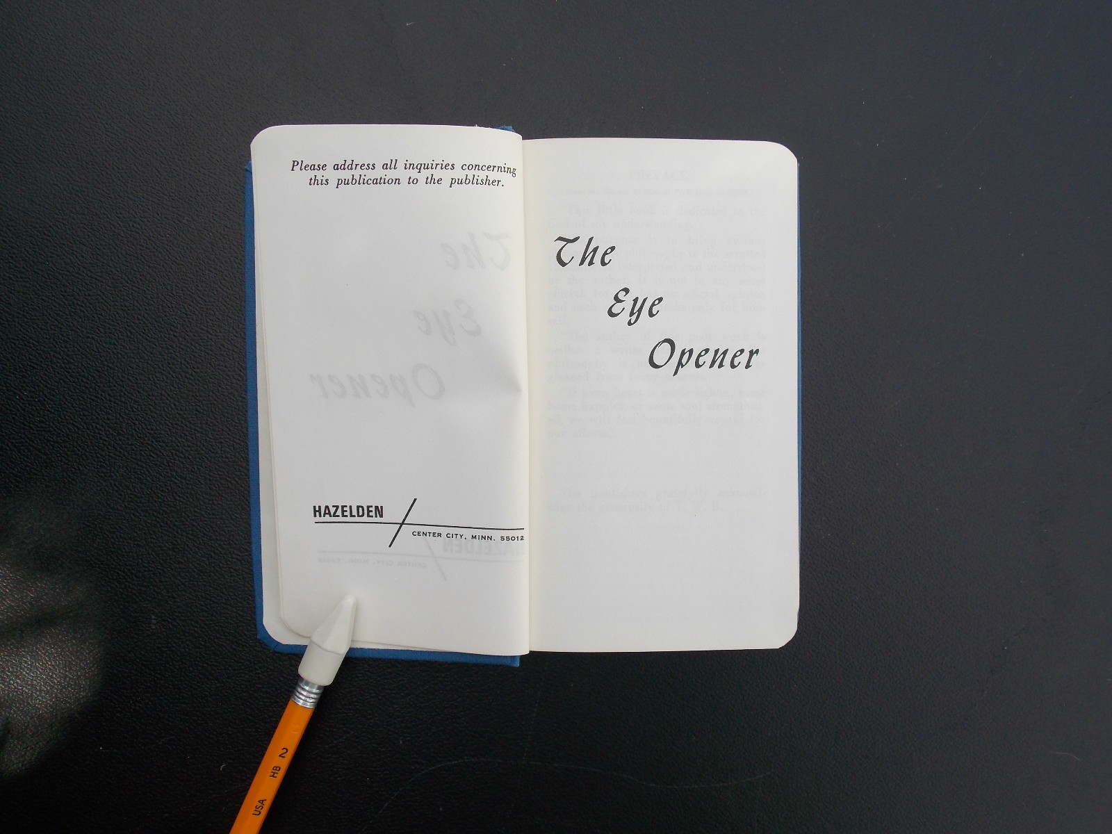 Alcoholics Anonymous related – The Eye Opener 1970’s – by Hazelden Publishing