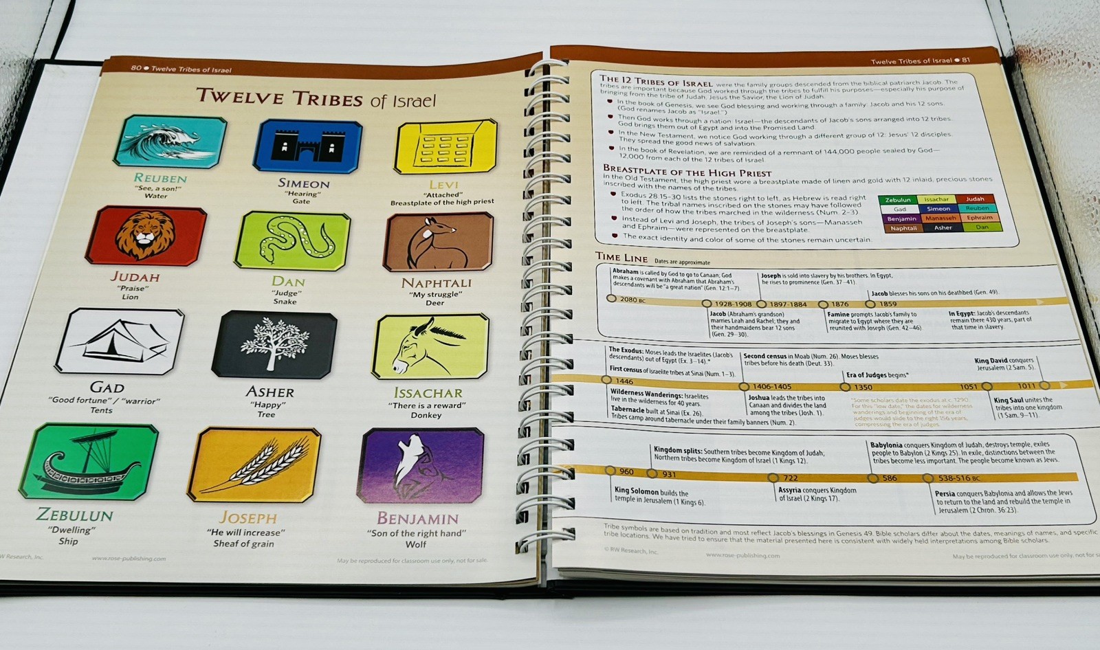 Rose Book of Bible Charts, Maps & Timelines 10th Anniversary Expanded Edition
