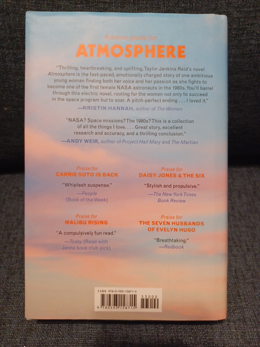 Atmosphere: a GMA Book Club Pick : A Love Story by Taylor Jenkins Reid (2025)