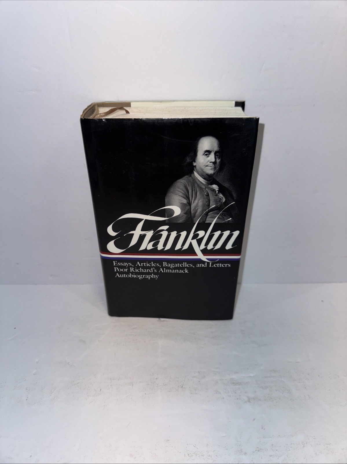 BENJAMIN FRANKLIN WRITINGS HARDCOVER BOOK THE LIBRARY OF AMERICA