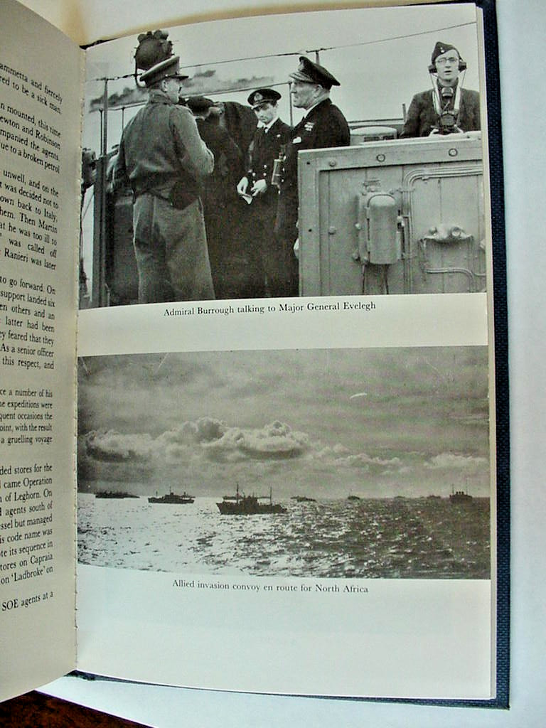 “UNDERCOVER SAILORS” BY A. CECIL HAMPSHIRE BLACK & WHITE PHOTOS MAPS HC 1981