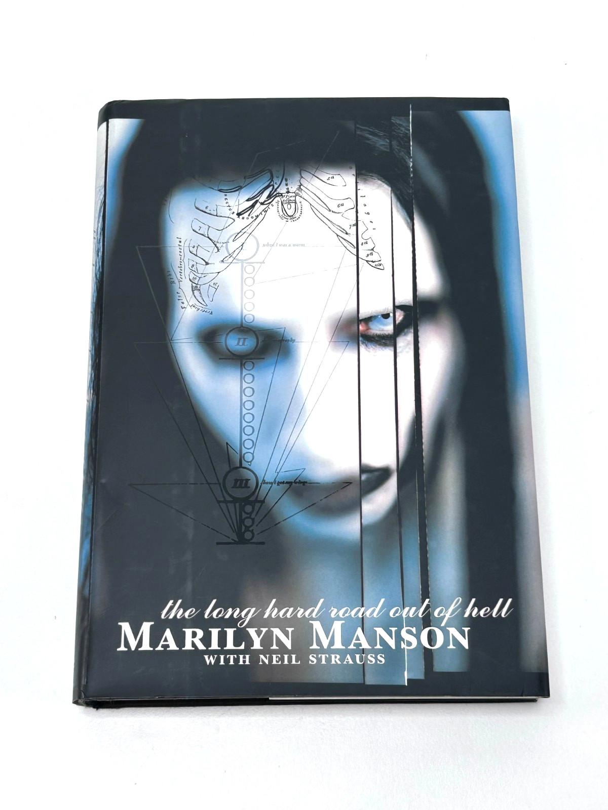 Marilyn Manson The Long Hard Road Out Of Hell 1998 First Edition Hardcover w/DJ
