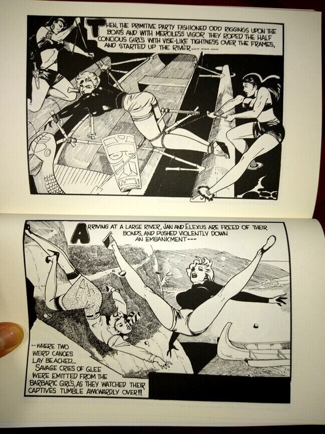 Gene Bilbrew, Eneg, Shibari, John Willie inspired damsels in distress serial